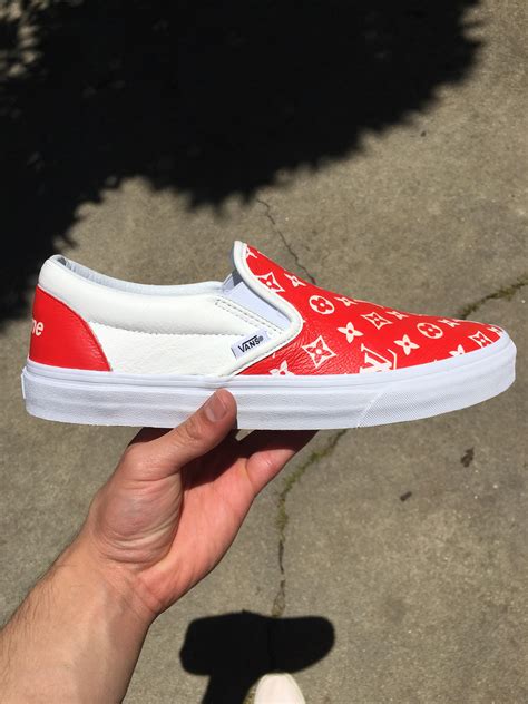 supreme louis vuitton vans|supreme shoes Louis Vuitton.